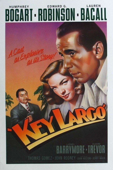Key Largo (1948) poster