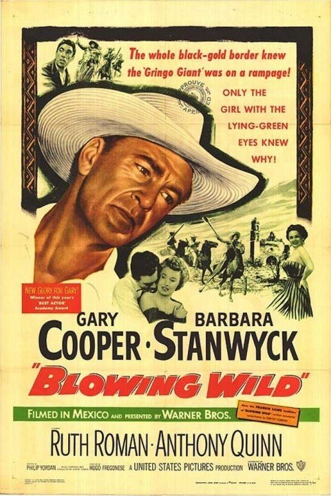 Blowing Wild (1953) poster