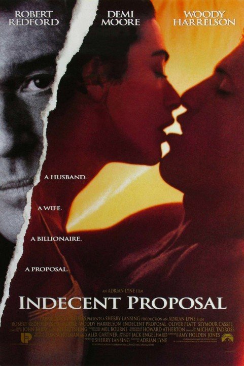 Indecent Proposal (1993) poster