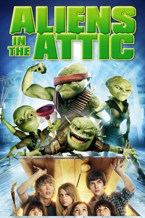 Aliens in the Attic (2009) poster