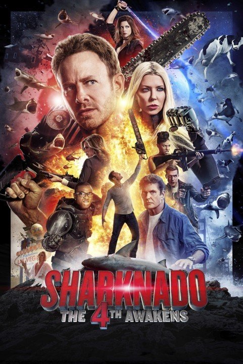 Sharknado 4: The 4th Awakens (2016) poster