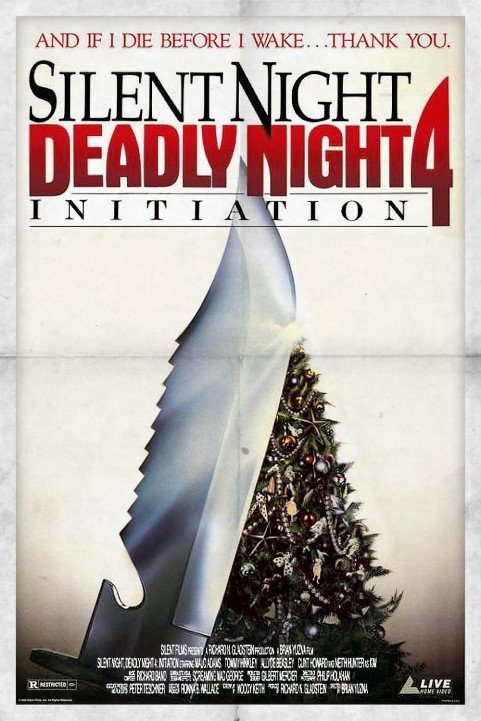 Silent Night, Deadly Night 4: Initiation (1990) poster