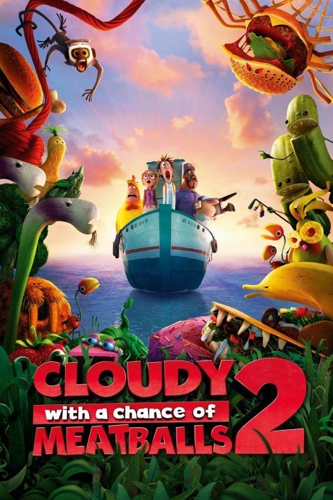 Cloudy with a Chance of Meatballs 2 (2013) poster
