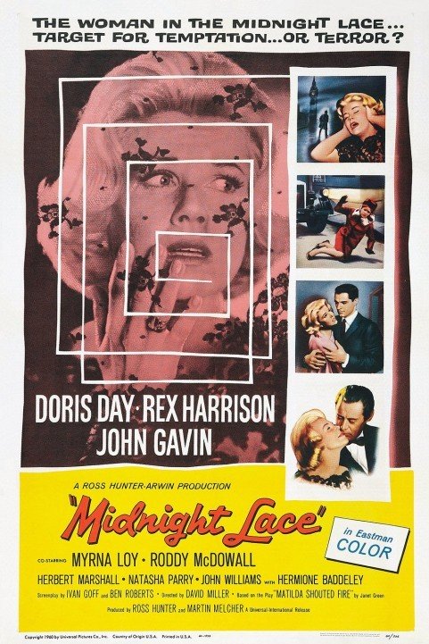 Midnight Lace (1960) poster