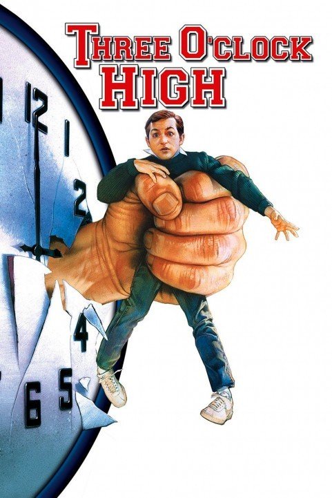 Three O'Clock High (1987) poster