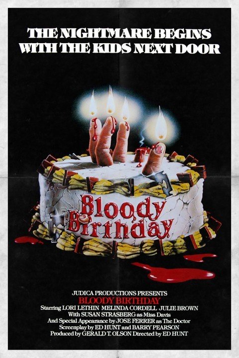 Bloody Birthday (1981) poster