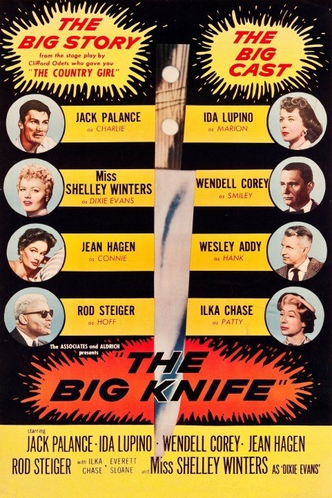 The Big Knife (1955) poster