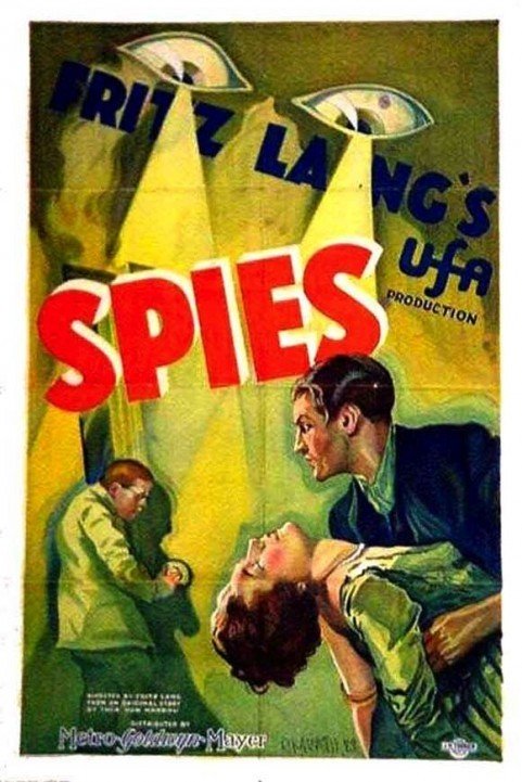 Spione (1928) poster