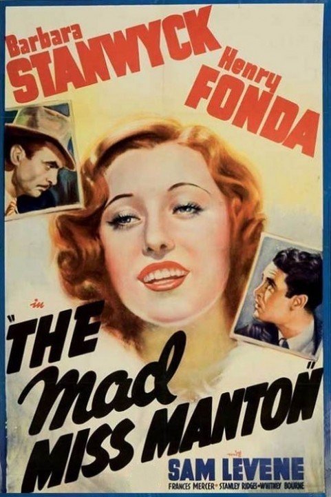 The Mad Miss Manton (1938) poster