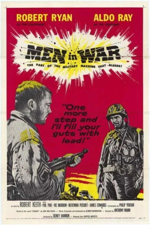 Men in War (1957) poster