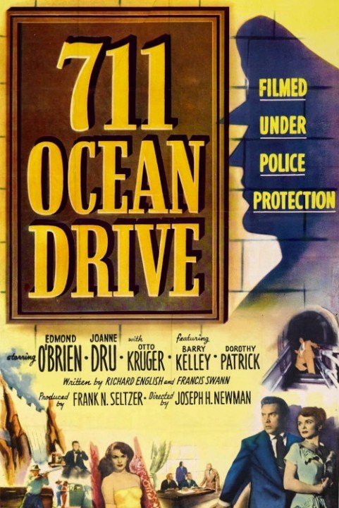 711 Ocean Drive (1950) poster