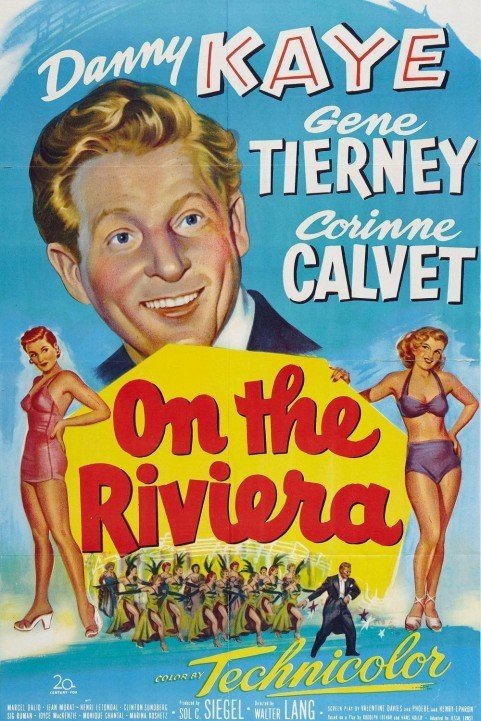 On the Riviera (1951) poster