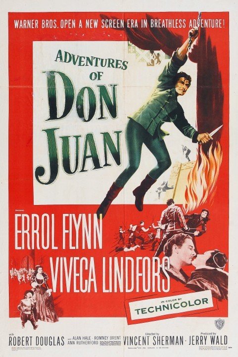Adventures of Don Juan (1948) poster