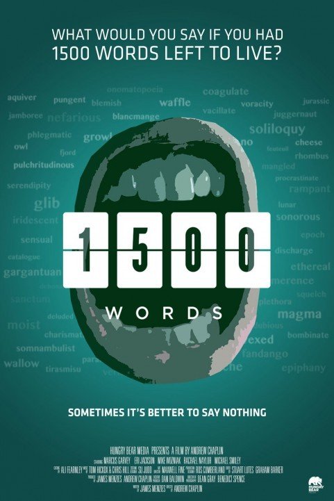 1500 Words (2014) poster