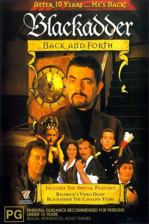 Blackadder Back & Forth poster