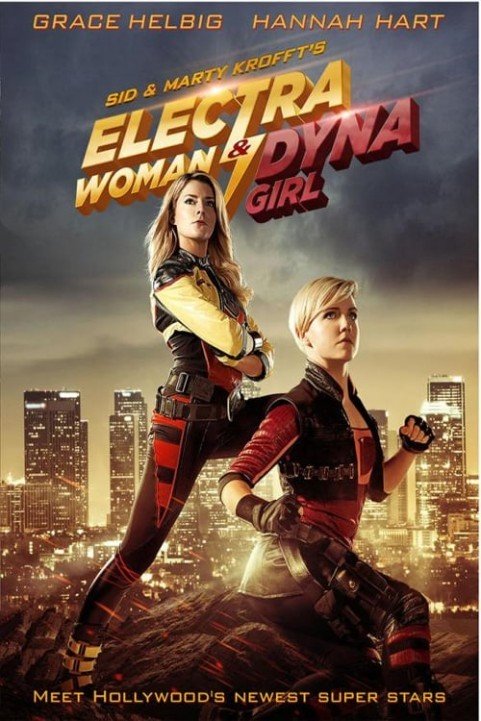 Electra Woman and Dyna Girl (2016) poster