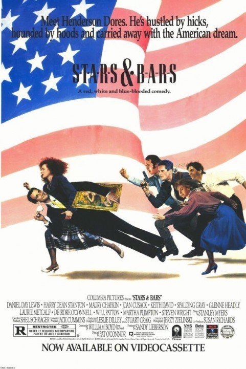 Stars & Bars (1988) poster