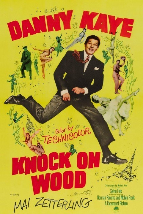 Knock On Wood (1954) poster