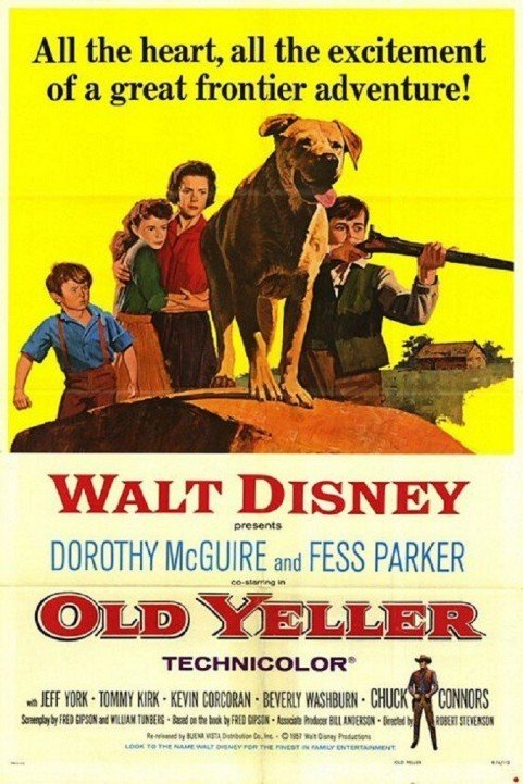 Old Yeller (1957) poster
