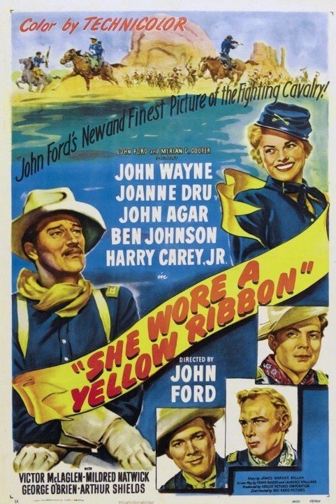 She Wore a Yellow Ribbon (1949) poster