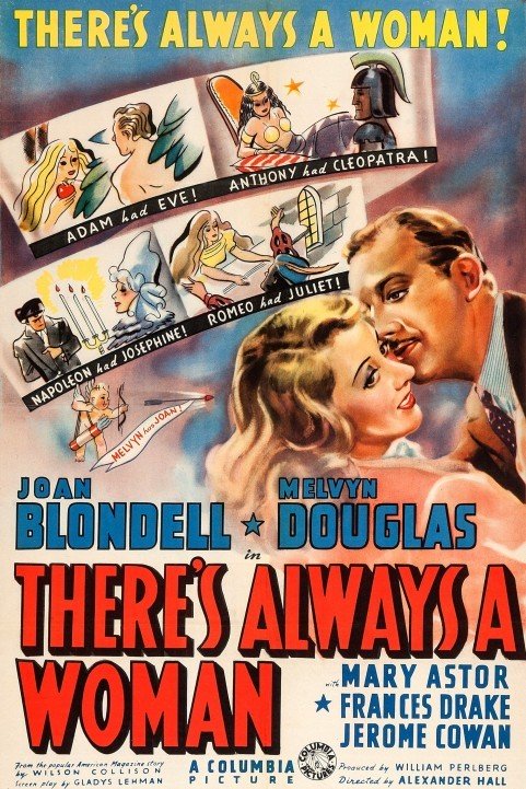 There's Always A Woman (1938) poster