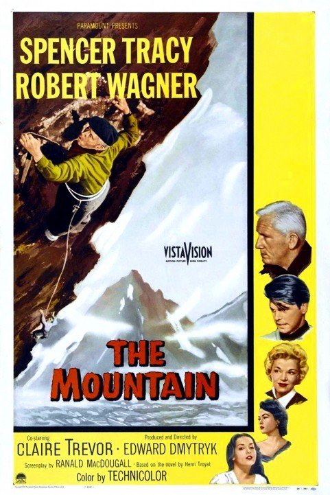 The Mountain (1956) poster