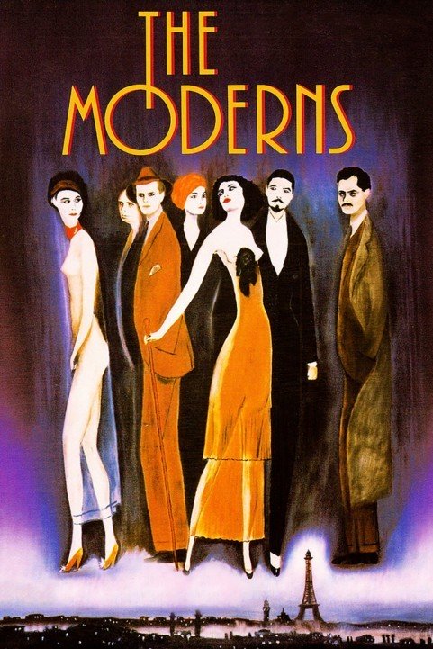 The Moderns (1988) poster