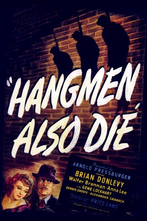 Hangmen Also Die! (1943) poster