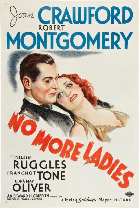 No More Ladies (1935) poster
