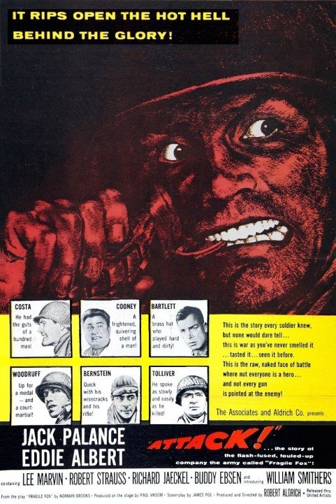 Attack (1956) poster