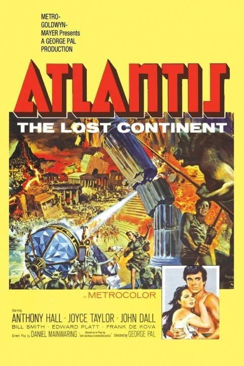 Atlantis, the Lost Continent (1961) poster
