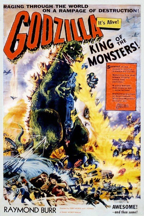 Godzilla, King of the Monsters! (1956) poster