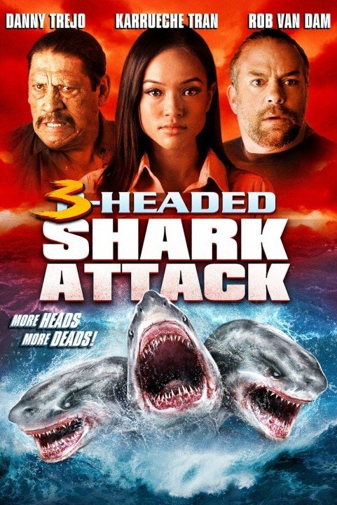3-Headed Shark Attack (2015) poster
