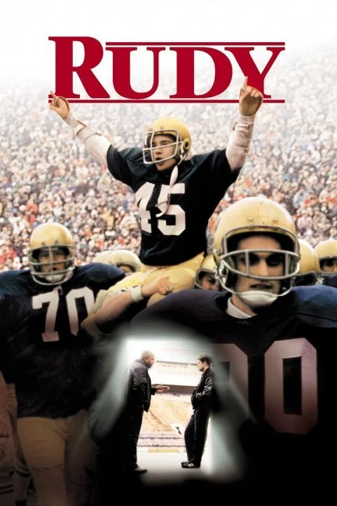 Rudy (1993) poster