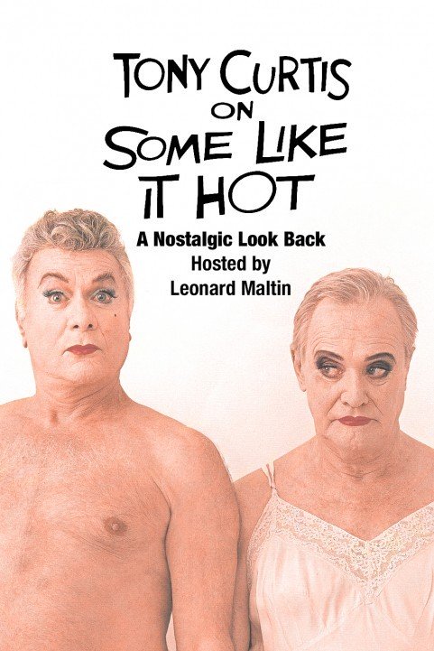 Tony Curtis on 'Some Like It Hot' poster