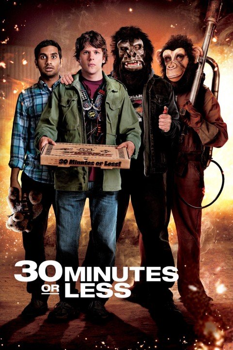 30 Minutes or Less (2011) poster