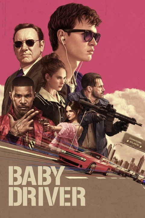 Baby Driver (2017) poster