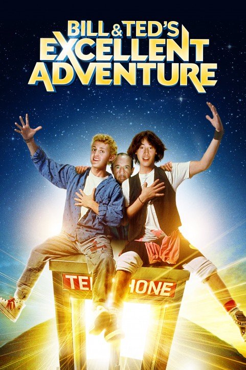Bill & Ted's Excellent Adventure (1989) poster