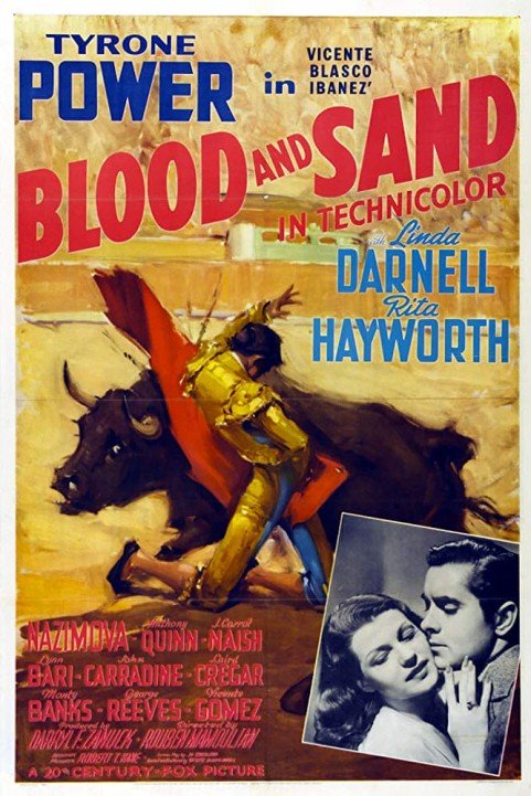 Blood and Sand (1941) poster