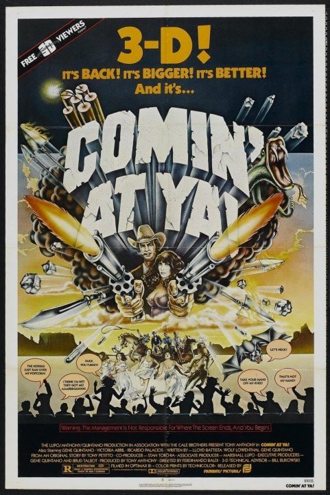 Comin' at Ya! (1981) poster