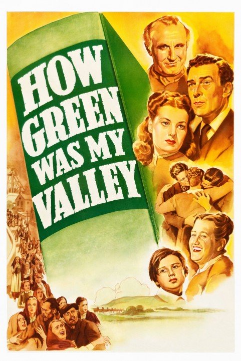 How Green Was My Valley (1941) poster