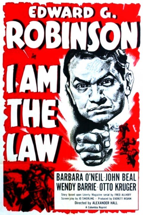 I Am the Law poster