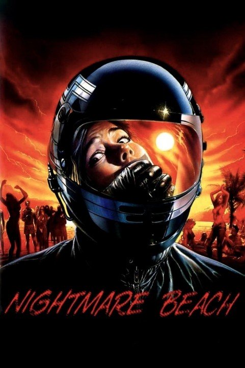 Nightmare Beach (1989) poster
