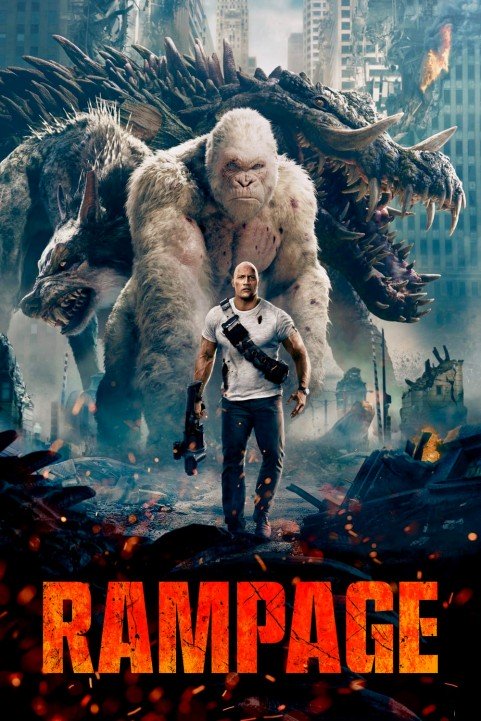 Rampage (2018) poster