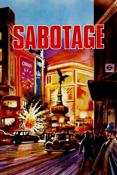 Sabotage (1936) poster