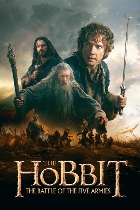 The Hobbit: The Battle of the Five Armies (2014) poster