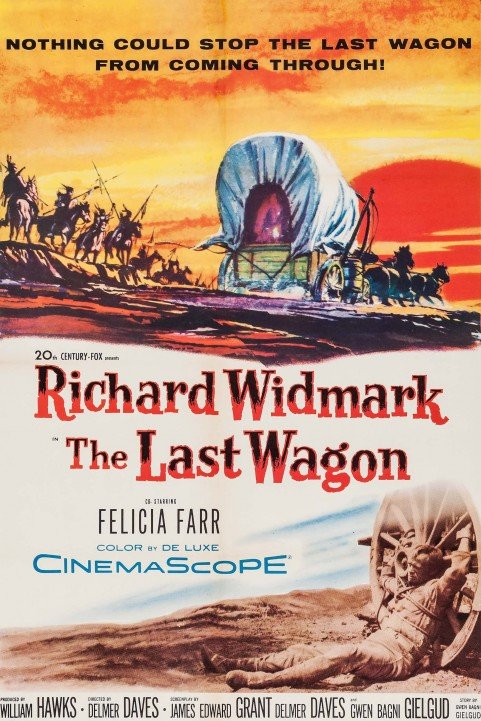 The Last Wagon (1956) poster