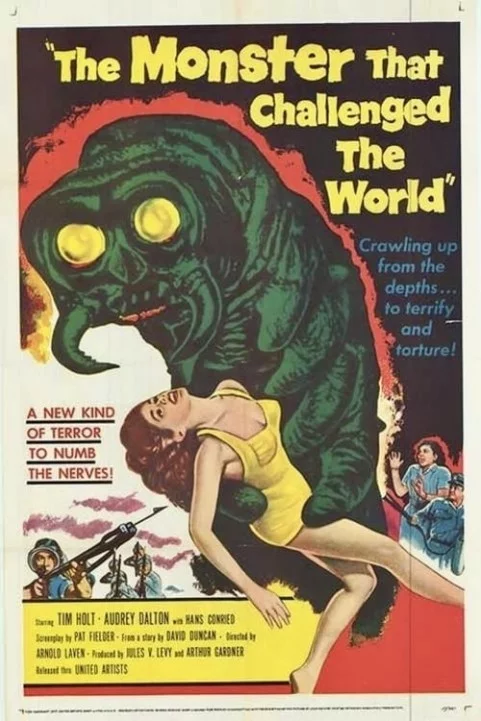 The Monster that Challenged the World (1957) poster