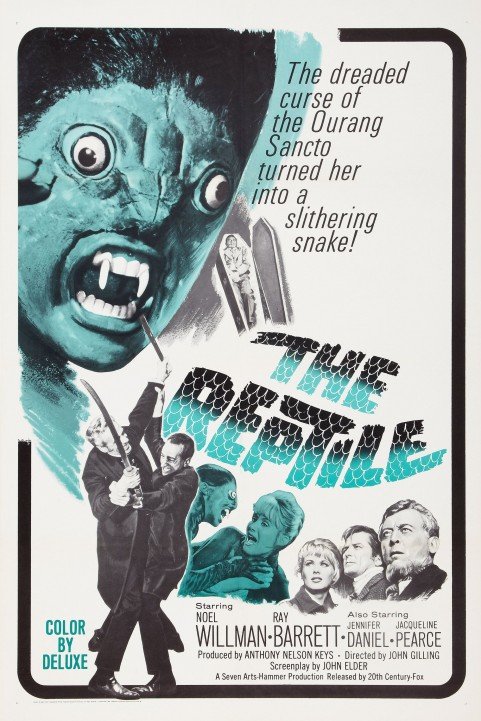 The Reptile (1966) poster