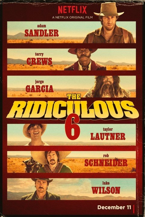 The Ridiculous 6 (2015) poster